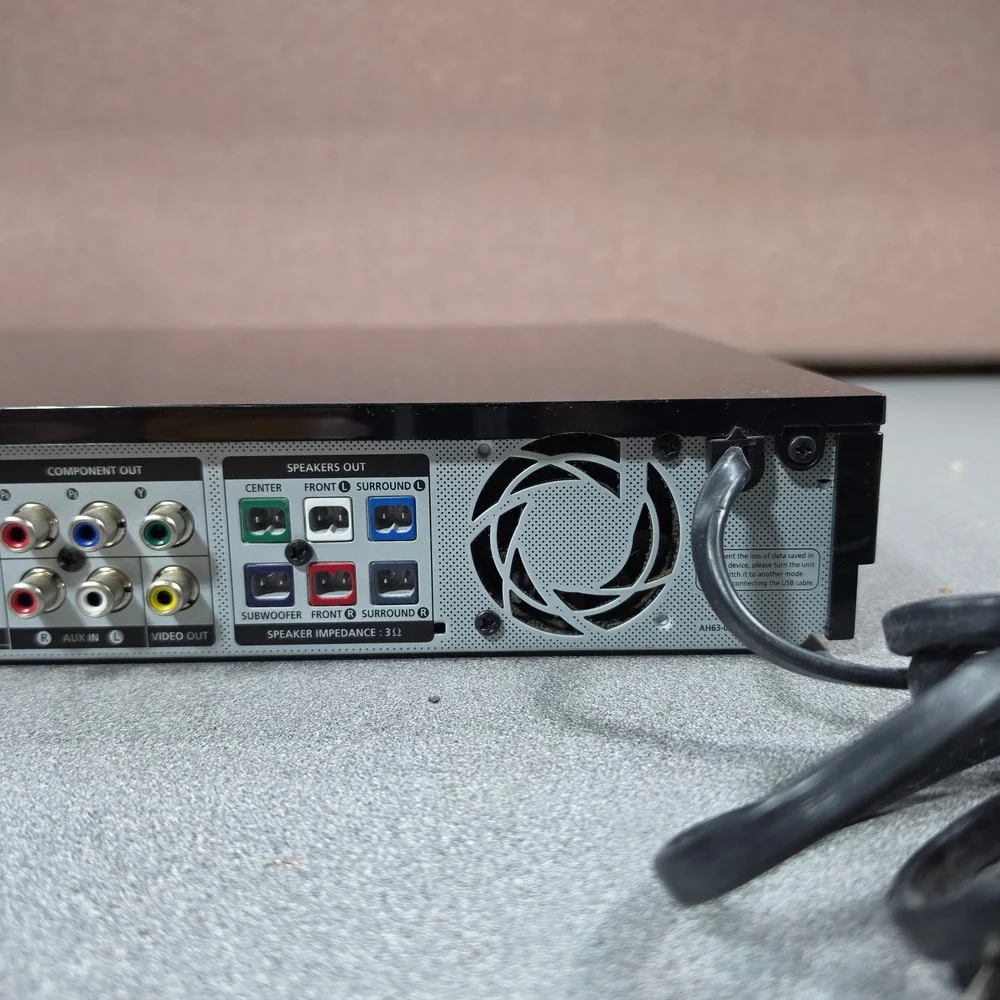 Samsung Blu-ray 3D Home Theater Receiver Black HT-D5500 Works